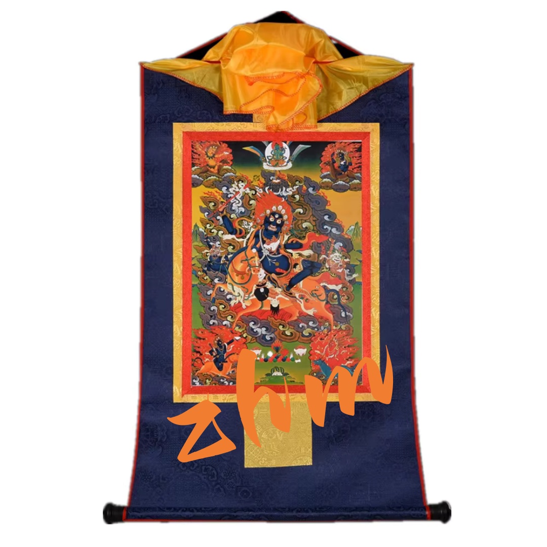 Home Textiles & Decorations - Patung Buddha Buddha Tibet Gild dengan