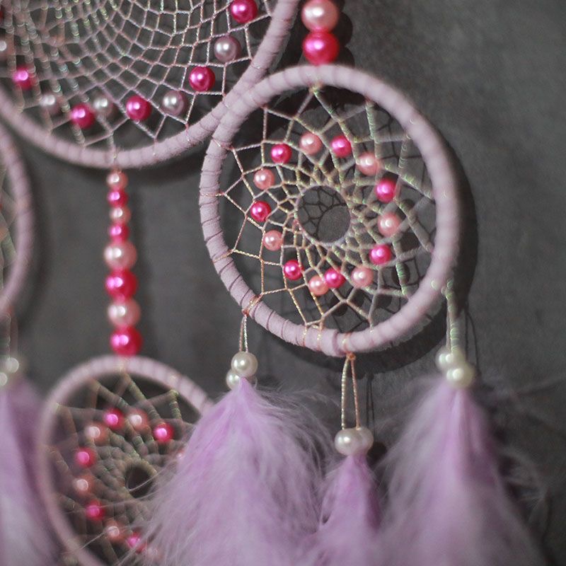 Dreamcatcher Multi-ring Buatan - Home Textiles & Decorations ulasan dan harga
